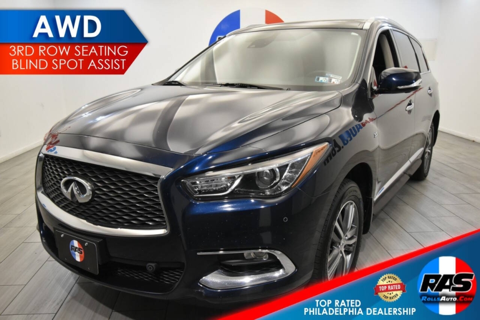 2020 Infiniti QX60 AWD, Blue, Mileage: 97,126 