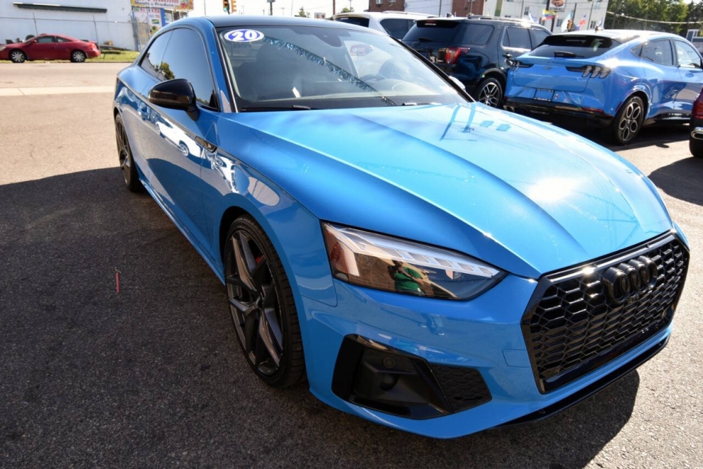 2020 Audi S5 3.0T quattro Premium Plus AWD 2dr Coupe, Blue, Mileage: 55,082 - photo 1