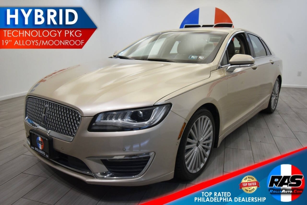 2017 Lincoln MKZ Hybrid Reserve 4dr Sedan, Gold, Mileage: 101,440 