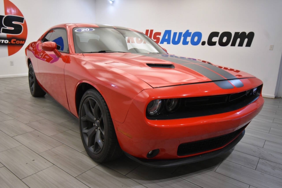 2020 Dodge Challenger SXT 2dr Coupe, Red, Mileage: 53,559 - photo 6