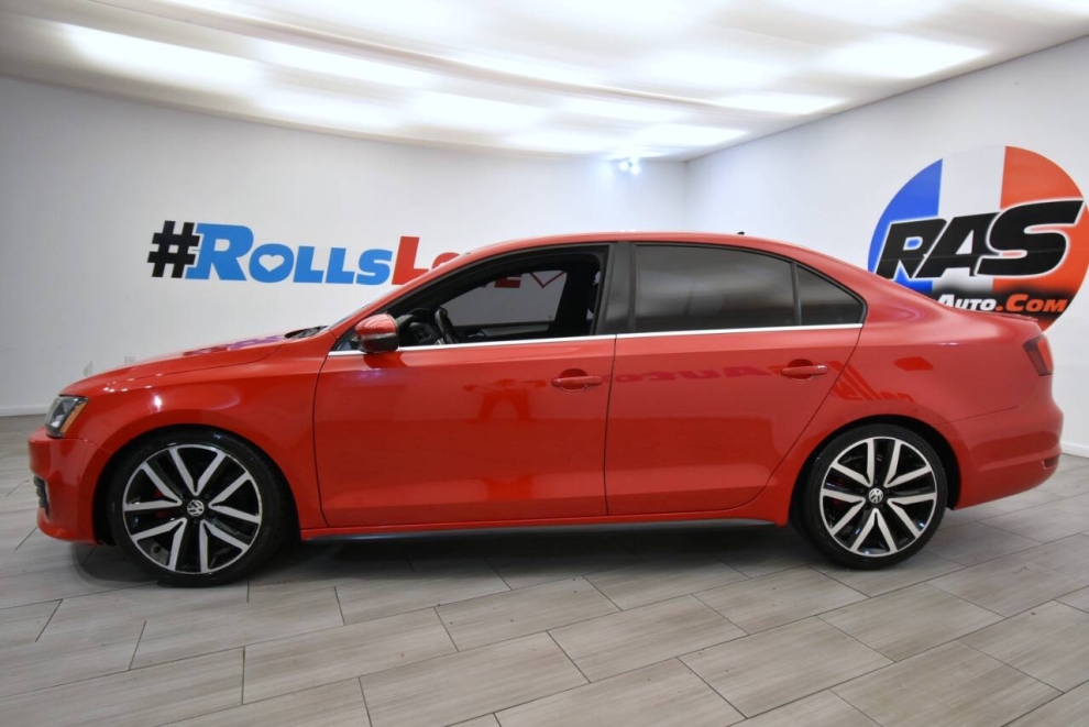 2013 Volkswagen Jetta GLI Autobahn PZEV 4dr Sedan 6A w/ Navigation, Red, Mileage: 132,798 - photo 1