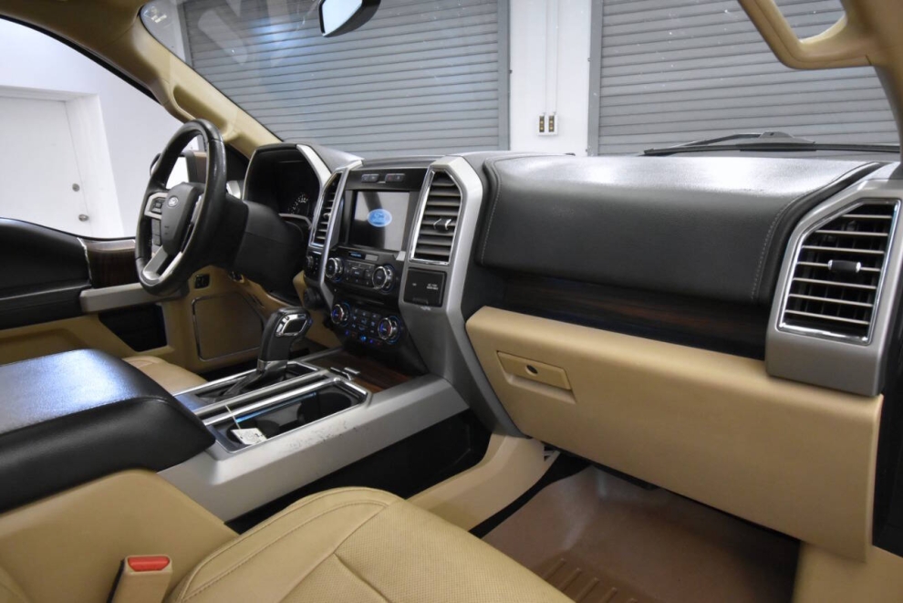 2016 Ford F-150 Lariat 4x4 4dr SuperCrew 5.5 ft. SB, Brown, Mileage: 111,795 - photo 14