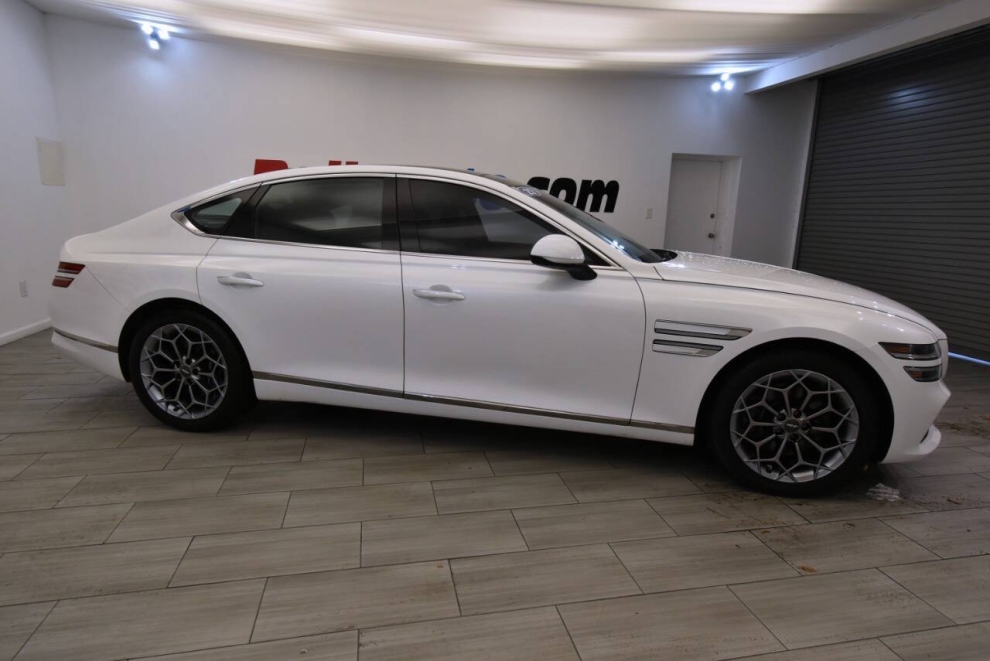 2021 Genesis G80 2.5T AWD 4dr Sedan, White, Mileage: 78,284 - photo 5