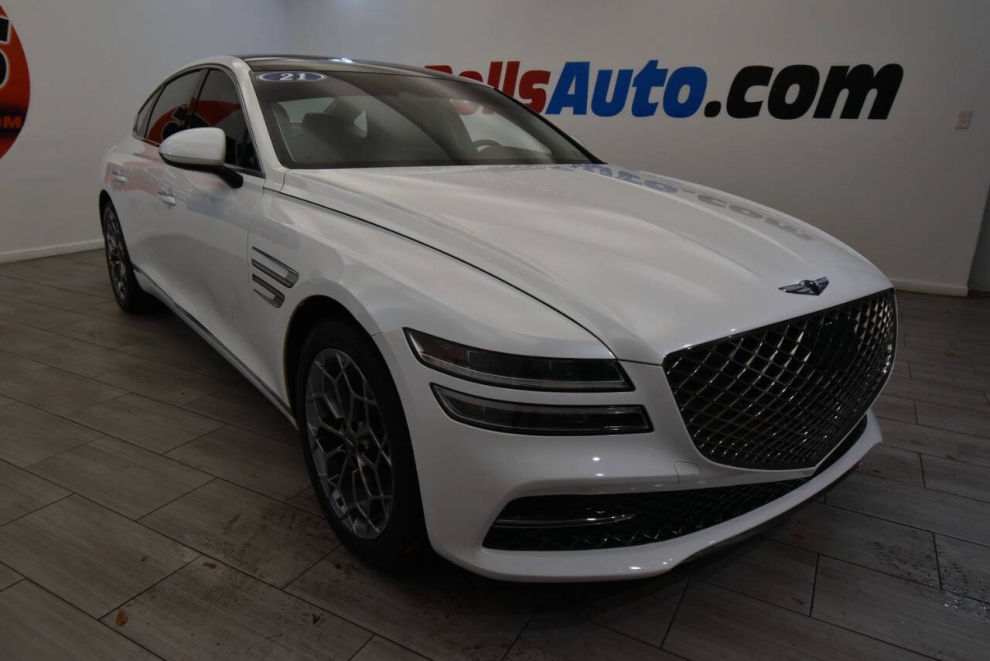 2021 Genesis G80 2.5T AWD 4dr Sedan, White, Mileage: 78,284 - photo 6