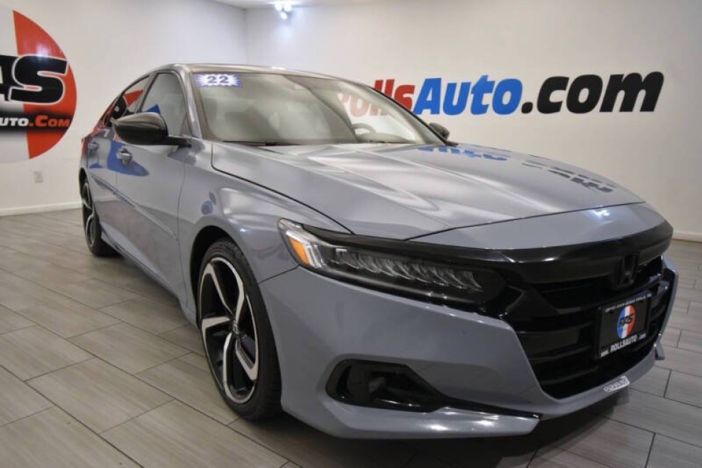 2022 Honda Accord Sport 4dr Sedan (2.0T I4 10A), Gray, Mileage: 59,797 - photo 6