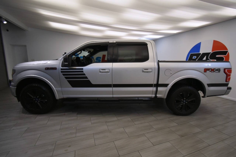 2019 Ford F-150 XLT 4x4 4dr SuperCrew 5.5 ft. SB, Silver, Mileage: 90,752 - photo 1