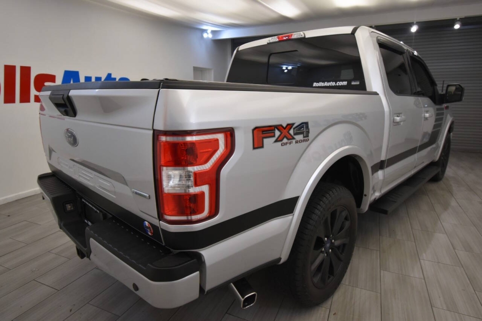 2019 Ford F-150 XLT 4x4 4dr SuperCrew 5.5 ft. SB, Silver, Mileage: 90,752 - photo 4