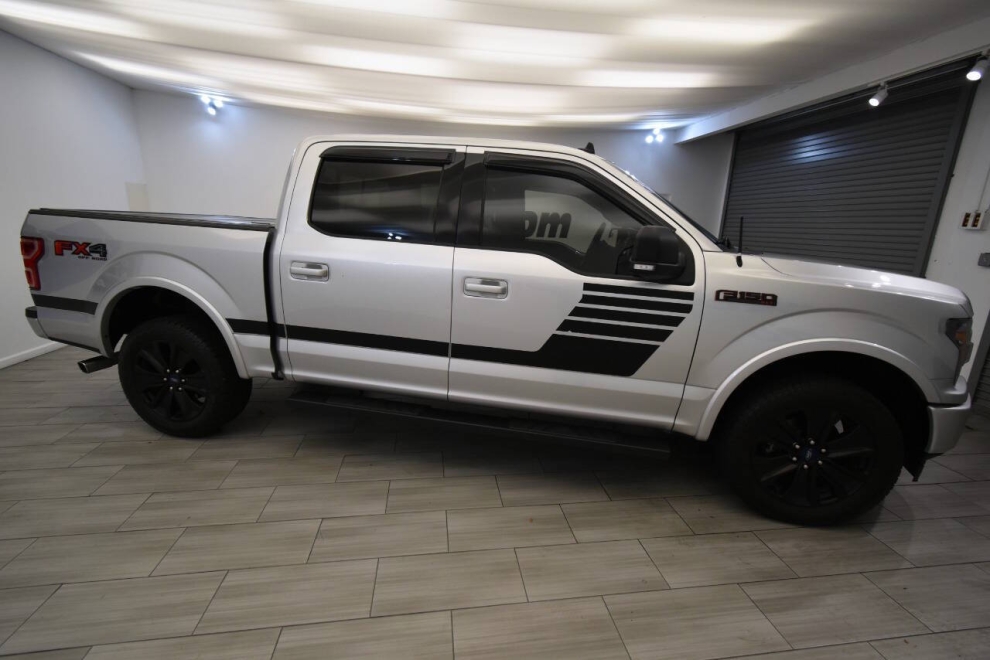 2019 Ford F-150 XLT 4x4 4dr SuperCrew 5.5 ft. SB, Silver, Mileage: 90,752 - photo 5