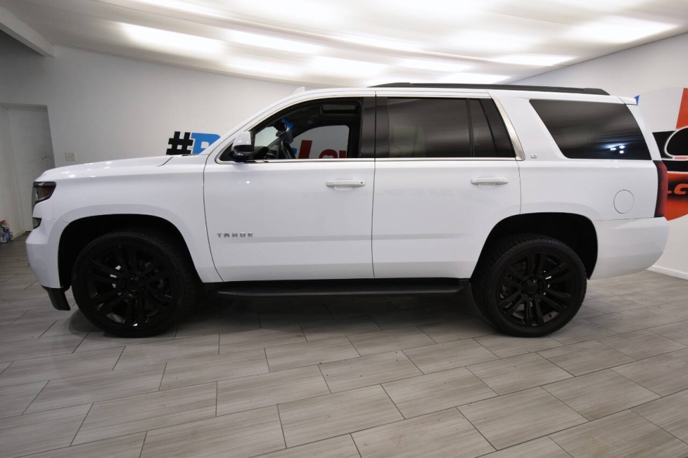 2019 Chevrolet Tahoe LT 4x4 4dr SUV, White, Mileage: 87,473 - photo 1