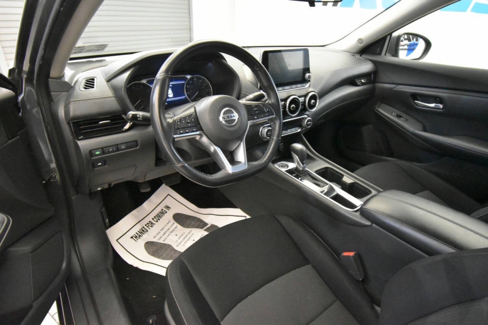 2021 Nissan Sentra SV 4dr Sedan, Gray, Mileage: 69,029 - photo 10