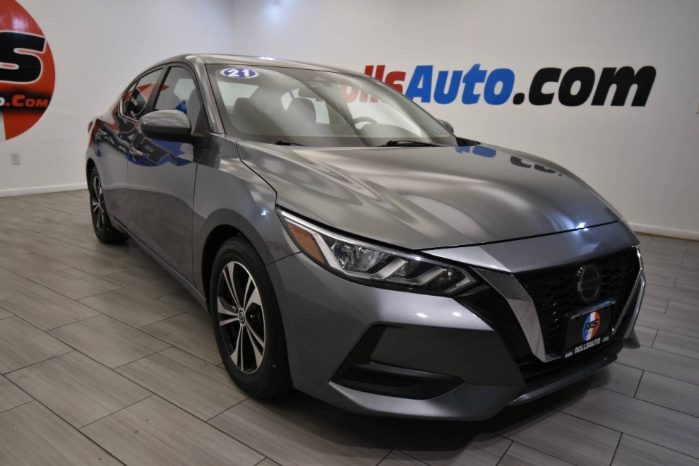 2021 Nissan Sentra SV 4dr Sedan, Gray, Mileage: 69,029 - photo 6