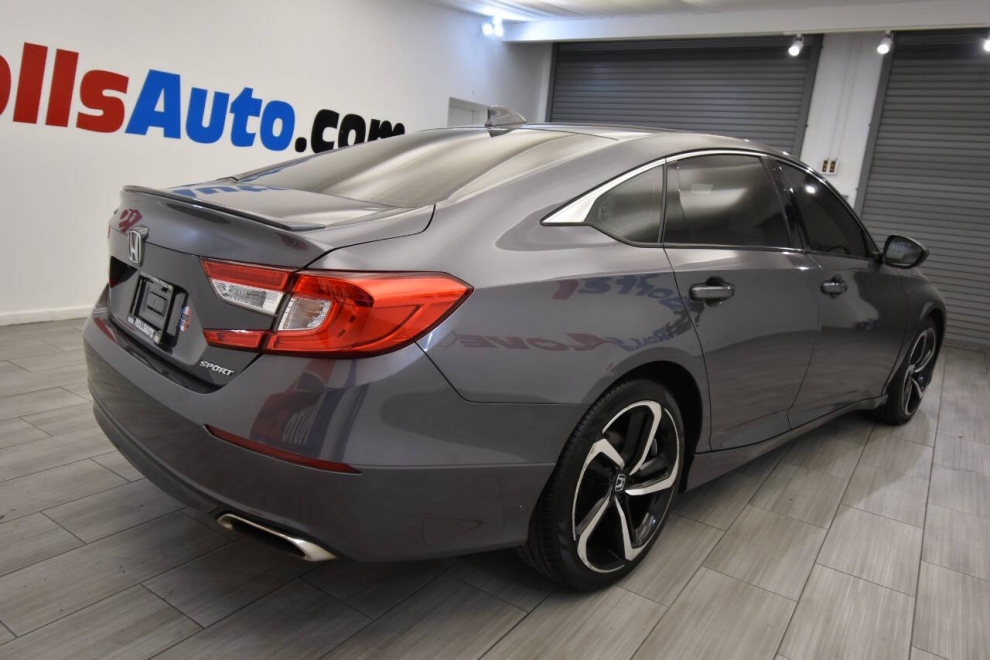 2019 Honda Accord Sport 4dr Sedan (1.5T I4 CVT), Gray, Mileage: 91,565 - photo 4