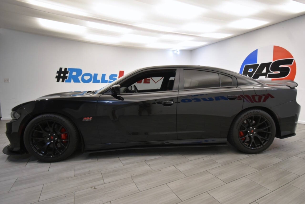 2018 Dodge Charger R/T Scat Pack 4dr Sedan, Black, Mileage: 58,010 - photo 1