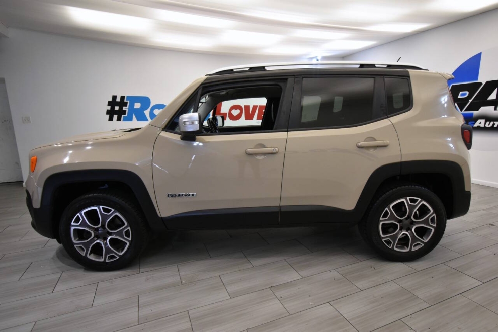 2015 Jeep Renegade Limited 4X4 4dr SUV, Tan, Mileage: 88,100 - photo 1