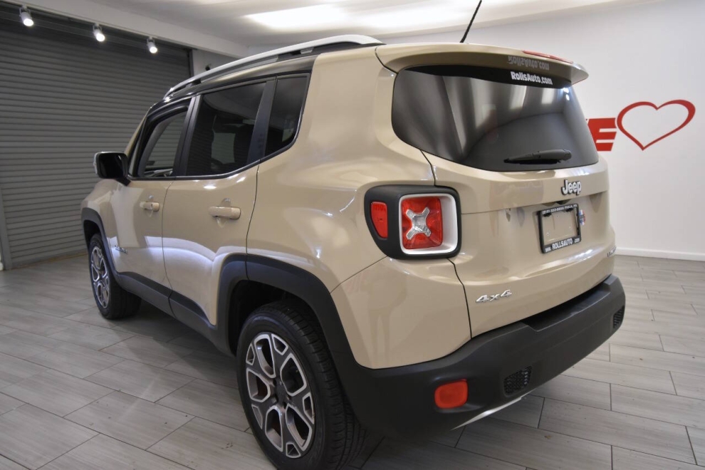 2015 Jeep Renegade Limited 4X4 4dr SUV, Tan, Mileage: 88,100 - photo 2