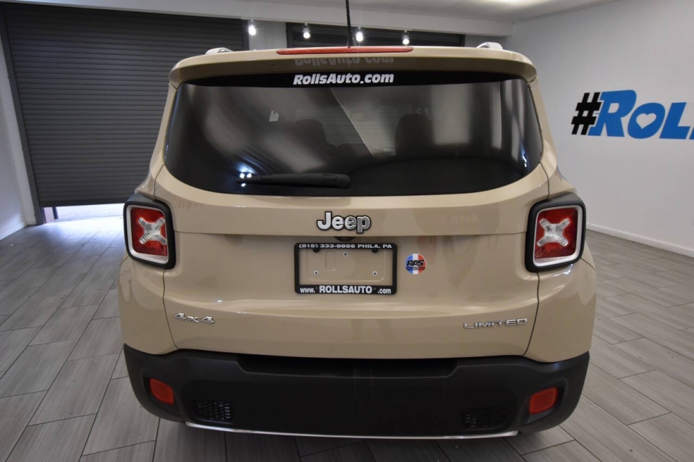 2015 Jeep Renegade Limited 4X4 4dr SUV, Tan, Mileage: 88,100 - photo 3