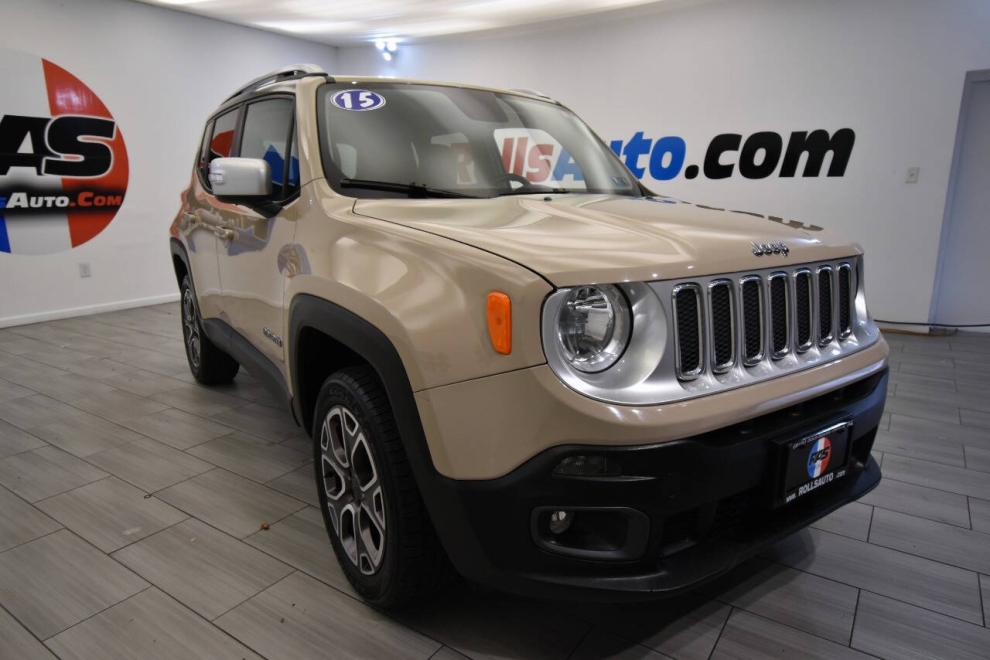 2015 Jeep Renegade Limited 4X4 4dr SUV, Tan, Mileage: 88,100 - photo 6