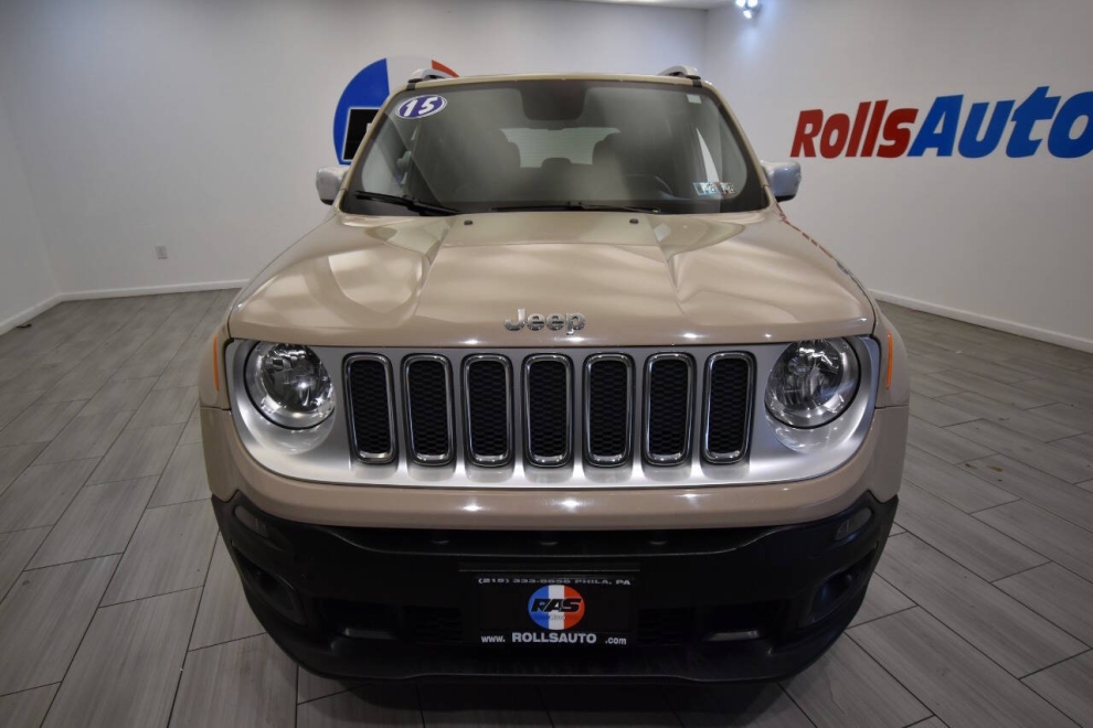 2015 Jeep Renegade Limited 4X4 4dr SUV, Tan, Mileage: 88,100 - photo 7