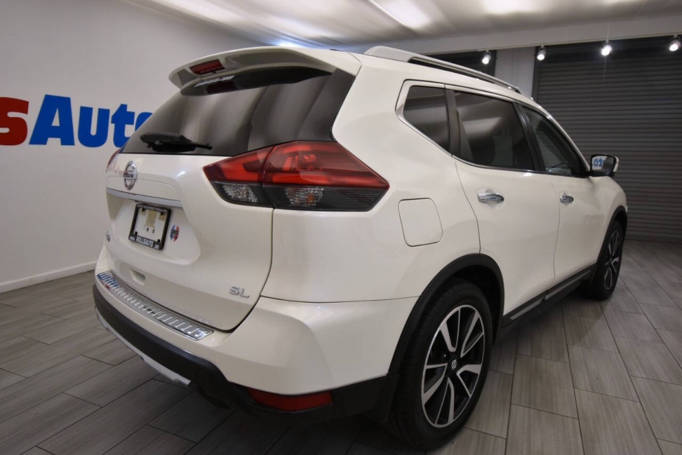 2018 Nissan Rogue SL 4dr Crossover, White, Mileage: 132,604 - photo 4