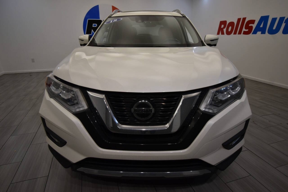 2018 Nissan Rogue SL 4dr Crossover, White, Mileage: 132,604 - photo 7