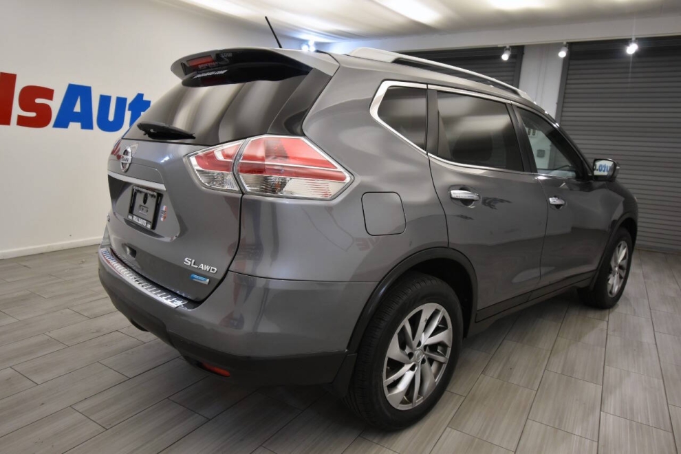 2014 Nissan Rogue SL AWD 4dr Crossover, Silver, Mileage: 118,788 - photo 4