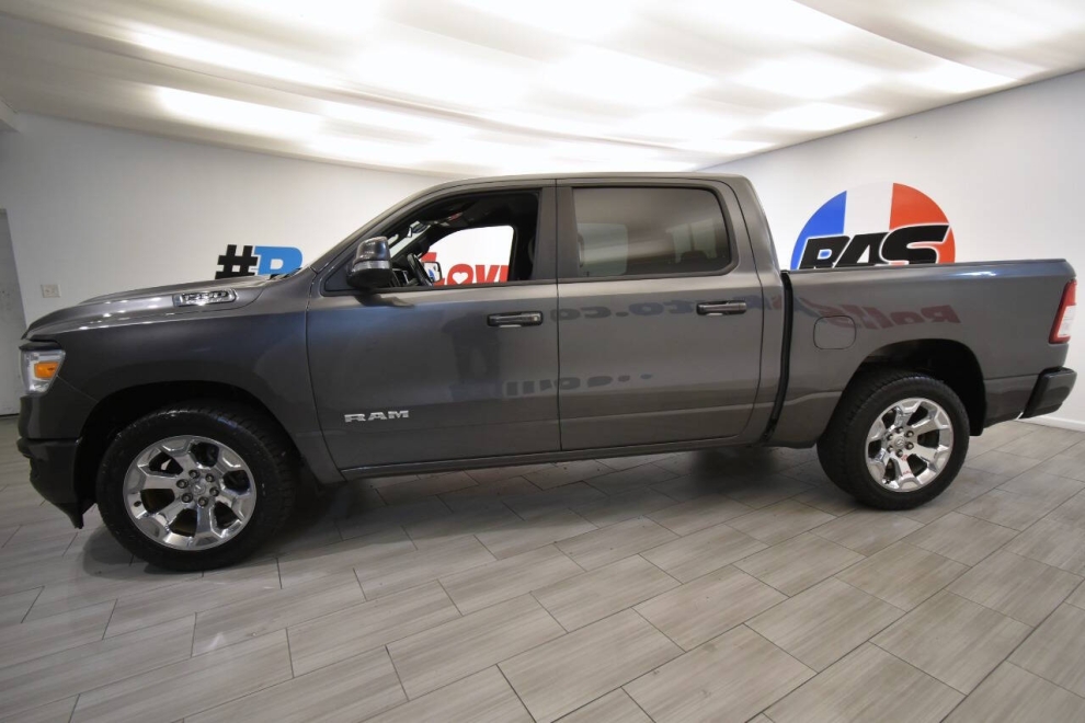 2019 RAM 1500 Big Horn 4x2 4dr Crew Cab 5.6 ft. SB Pickup, Gray, Mileage: 88,901 - photo 1