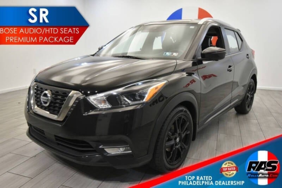 2020 Nissan Kicks SR 4dr Crossover, Black, Mileage: 76,747 