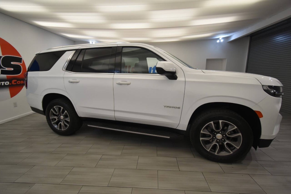 2022 Chevrolet Tahoe LT 4x4 4dr SUV, White, Mileage: 79,467 - photo 5