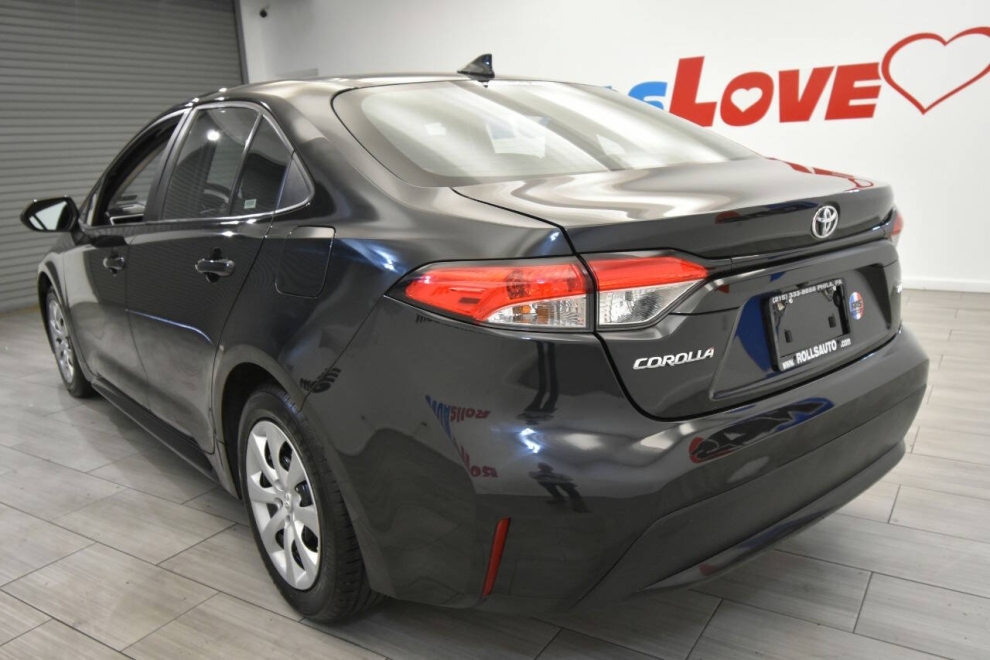 2021 Toyota Corolla LE 4dr Sedan, Black, Mileage: 102,285 - photo 2