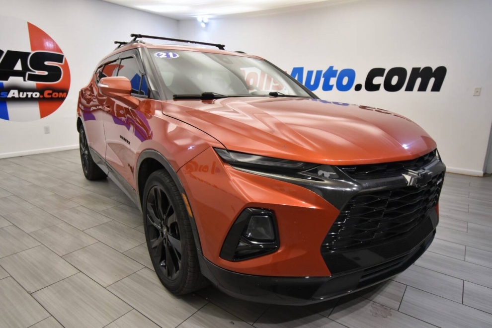 2021 Chevrolet Blazer RS AWD 4dr SUV, Orange, Mileage: 64,612 - photo 6