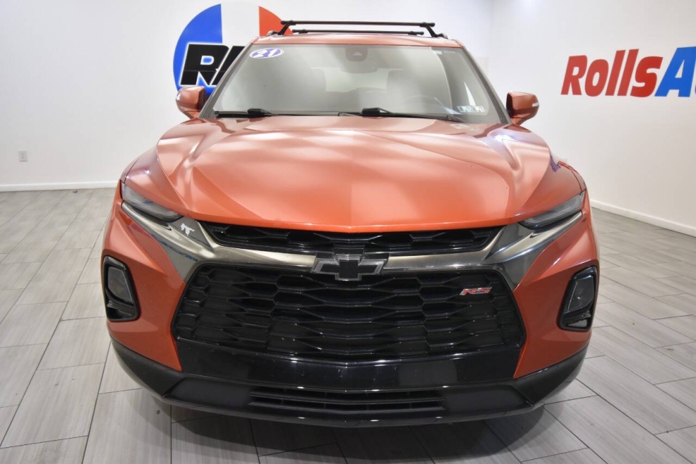 2021 Chevrolet Blazer RS AWD 4dr SUV, Orange, Mileage: 64,612 - photo 7