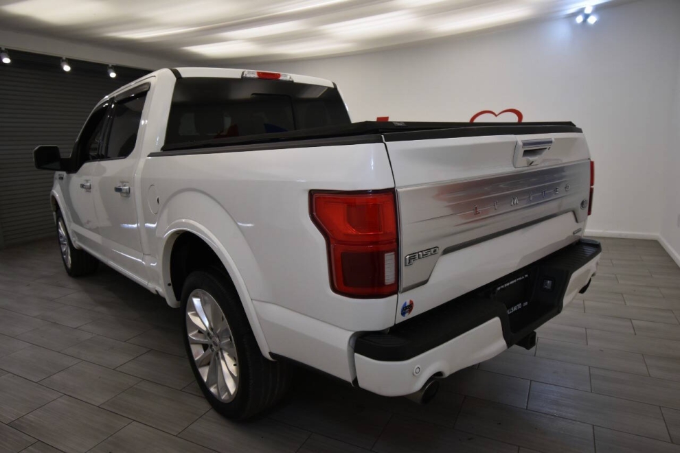 2020 Ford F-150 Limited 4x4 4dr SuperCrew 5.5 ft. SB, White, Mileage: 87,943 - photo 2