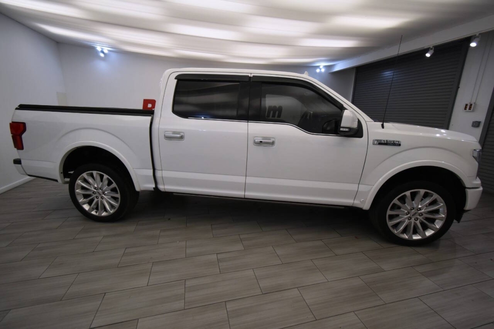 2020 Ford F-150 Limited 4x4 4dr SuperCrew 5.5 ft. SB, White, Mileage: 87,943 - photo 5