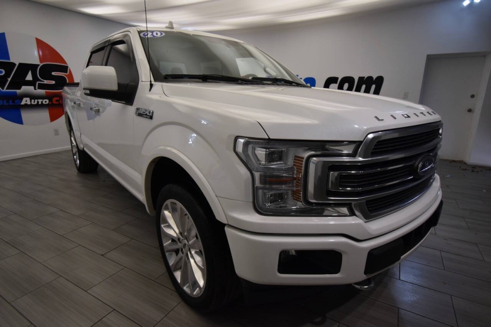 2020 Ford F-150 Limited 4x4 4dr SuperCrew 5.5 ft. SB, White, Mileage: 87,943 - photo 6