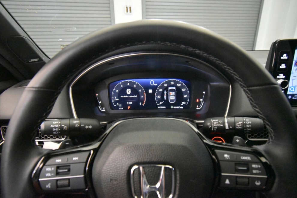 2023 Honda Civic Sport Touring 4dr Hatchback CVT, White, Mileage: 6,340 - photo 26