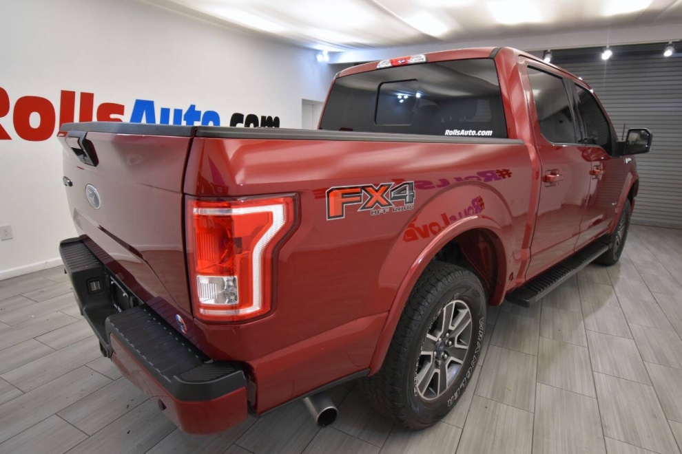 2017 Ford F-150 XLT 4x4 4dr SuperCrew 5.5 ft. SB, Red, Mileage: 105,098 - photo 4