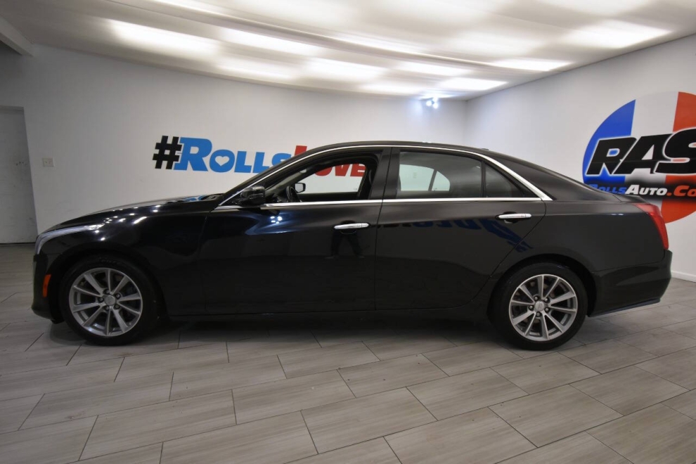 2017 Cadillac CTS 2.0T Luxury AWD 4dr Sedan, Black, Mileage: 36,561 - photo 1