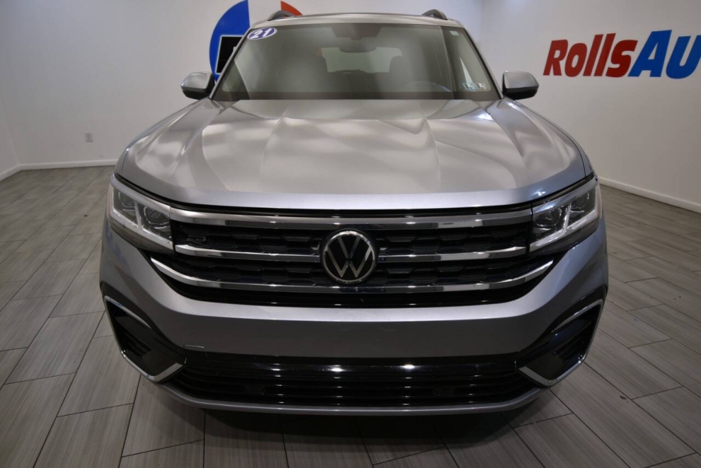 2021 Volkswagen Atlas V6 SE R Line 4Motion AWD 4dr SUV w/Technology, Silver, Mileage: 92,399 - photo 7