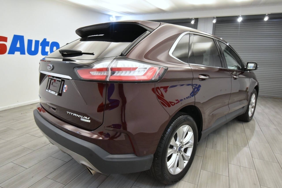 2020 Ford Edge Titanium 4dr Crossover, Red, Mileage: 88,888 - photo 4