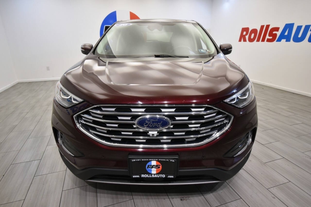 2020 Ford Edge Titanium 4dr Crossover, Red, Mileage: 88,888 - photo 7