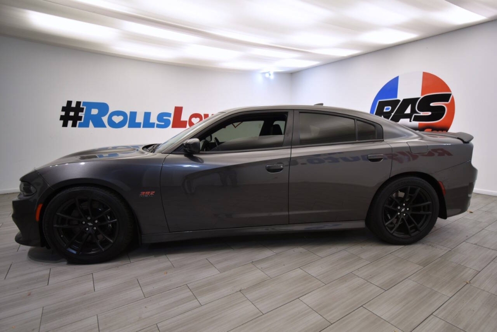 2021 Dodge Charger Scat Pack 4dr Sedan, Gray, Mileage: 38,224 - photo 2