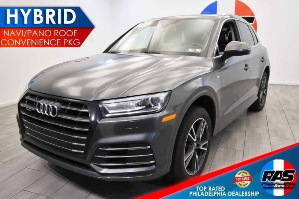 2020 Audi Q5 e quattro Premium 55 TFSI AWD 4dr SUV, Gray, Mileage: 97,100 