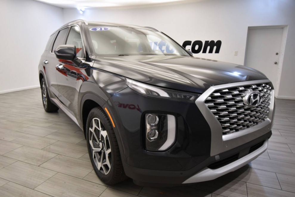 2021 Hyundai Palisade SEL AWD 4dr SUV, Black, Mileage: 95,926 - photo 6