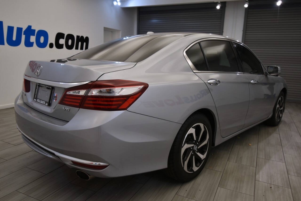 2017 Honda Accord EX L V6 4dr Sedan, Gray, Mileage: 91,908 - photo 4