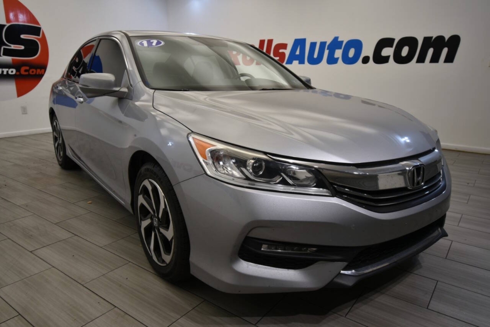 2017 Honda Accord EX L V6 4dr Sedan, Gray, Mileage: 91,908 - photo 6