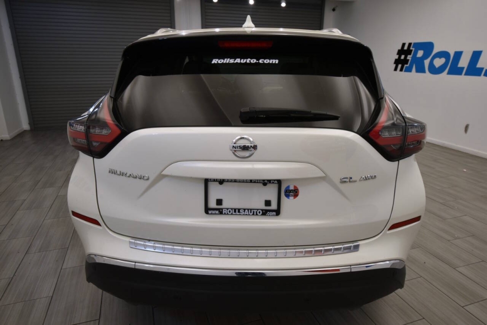 2019 Nissan Murano SL AWD 4dr SUV, White, Mileage: 72,684 - photo 3