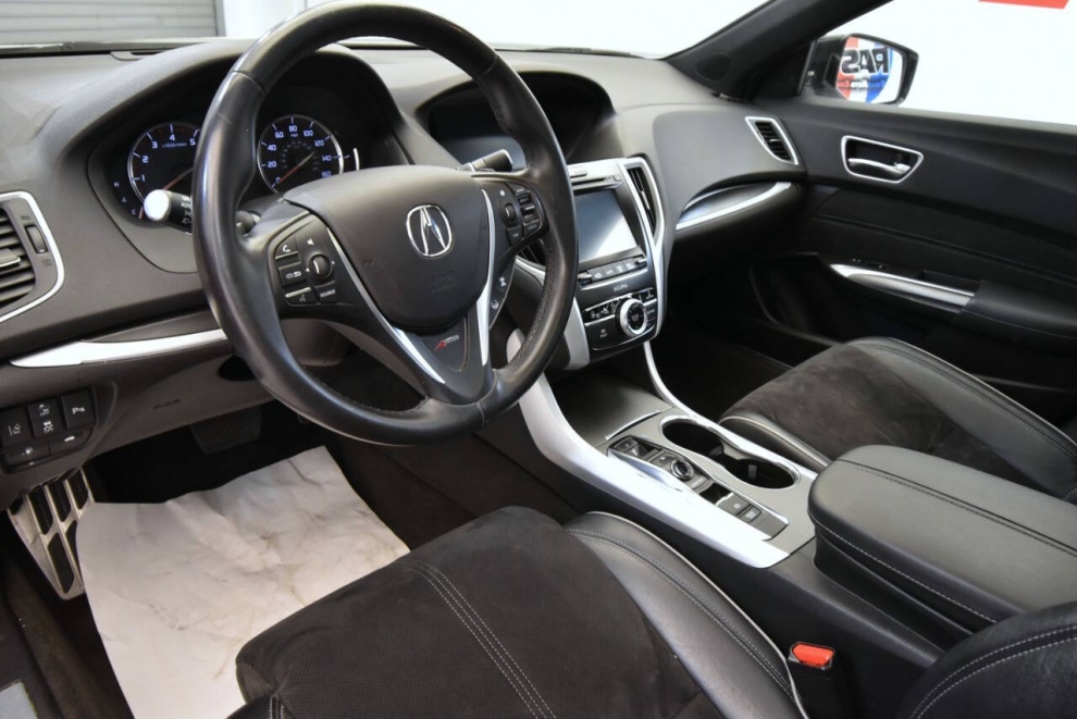 2019 Acura TLX V6 w/Tech w/A SPEC 4dr Sedan w/Technology and A Package (Ebony Interior), White, Mileage: 66,879 - photo 10