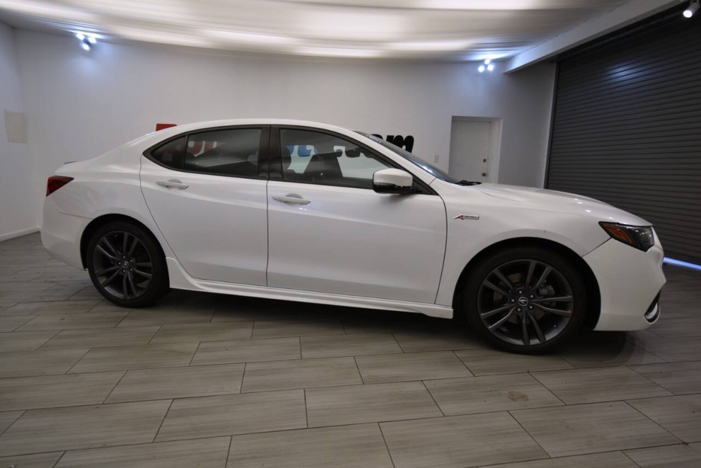 2019 Acura TLX V6 w/Tech w/A SPEC 4dr Sedan w/Technology and A Package (Ebony Interior), White, Mileage: 66,879 - photo 5