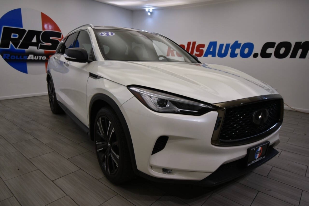 2021 Infiniti QX50 Luxe AWD 4dr Crossover, White, Mileage: 32,826 - photo 6