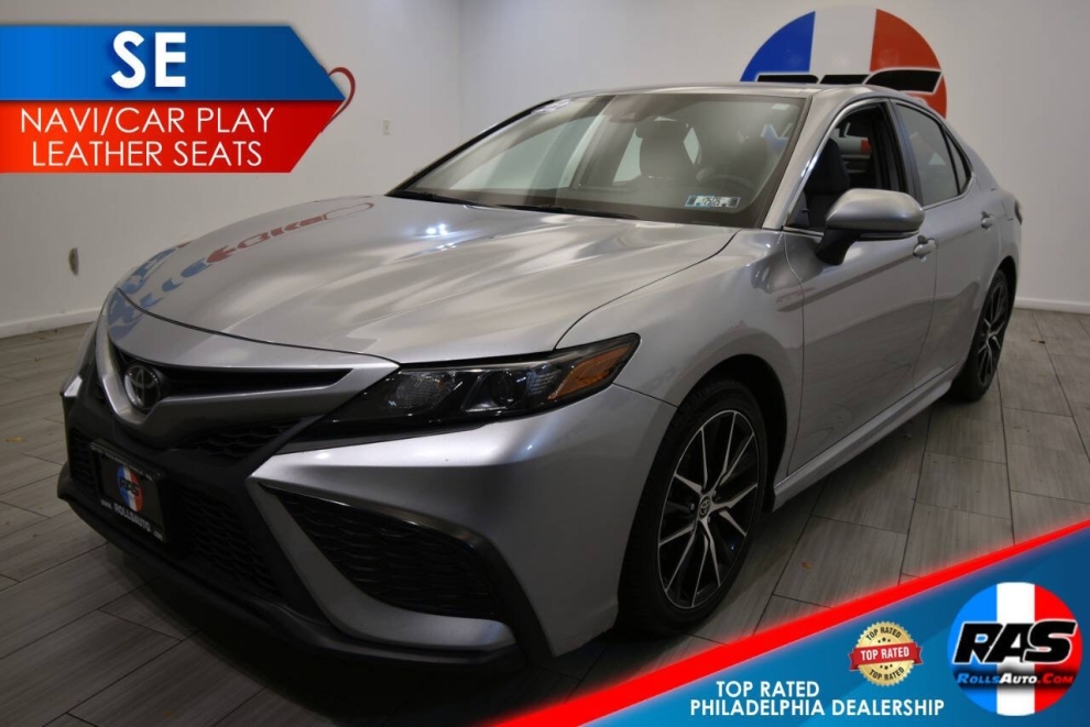 2022 Toyota Camry SE 4dr Sedan, Silver, Mileage: 95,962 